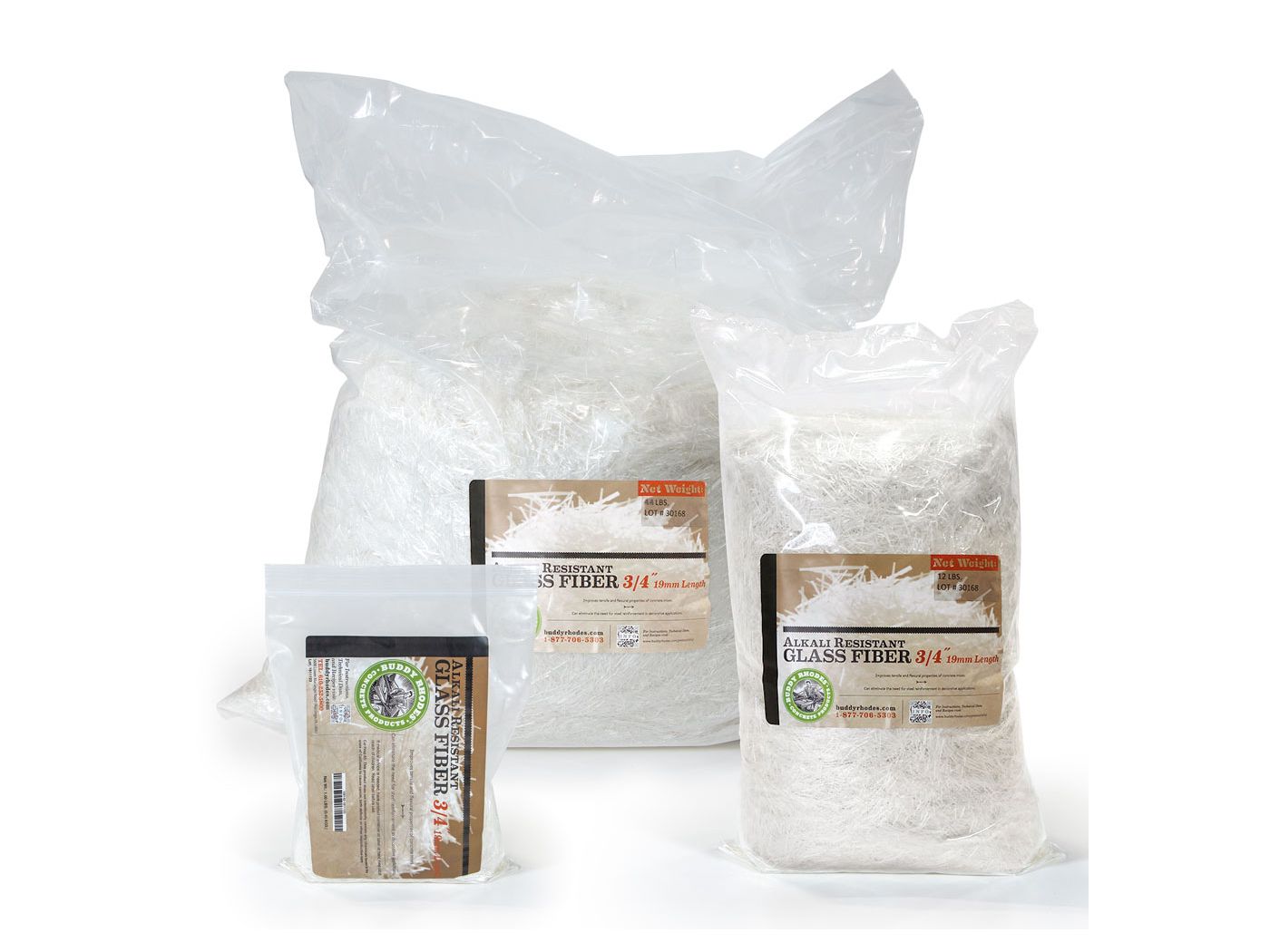 BR A/R GLASS FIBER 19mm