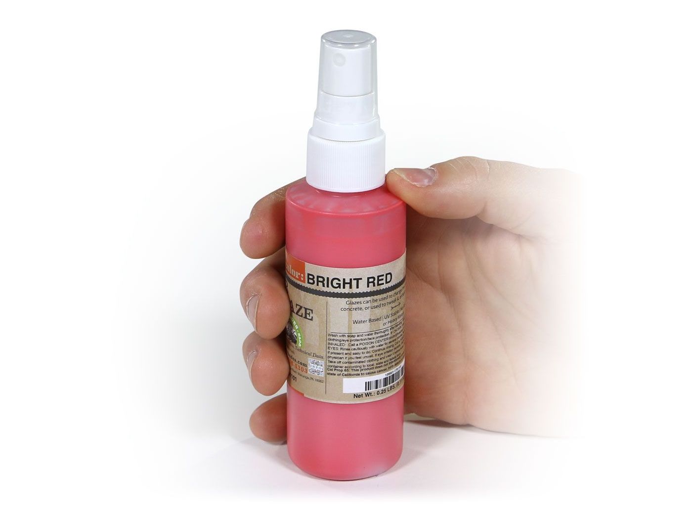 BR GLAZE BRIGHT RED/0