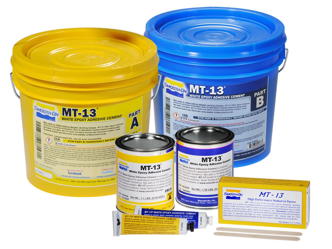 MT-13™/0-1   2K-Epoxidkleber (weiss)