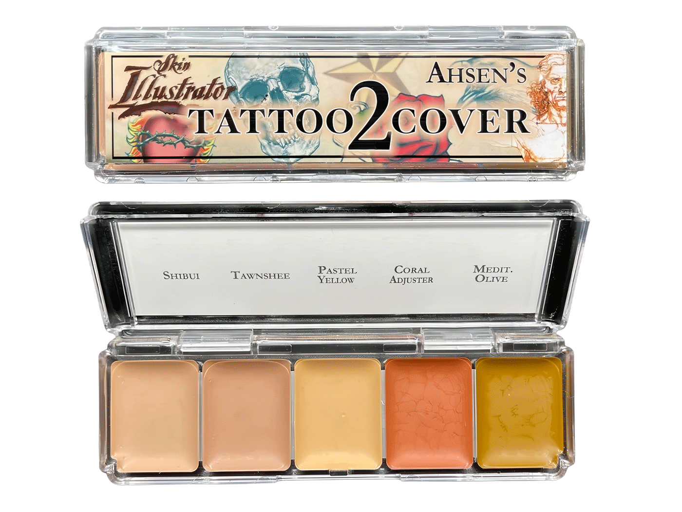 AHSEN´S TATTOO 2 COVER PALETTE
