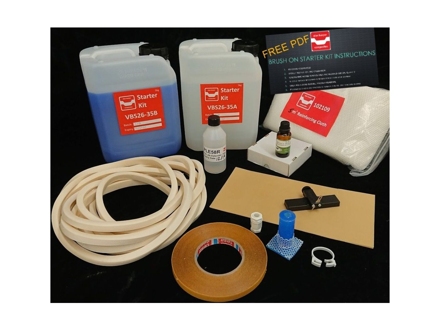 STARTER KIT Silikonvakuumhauben