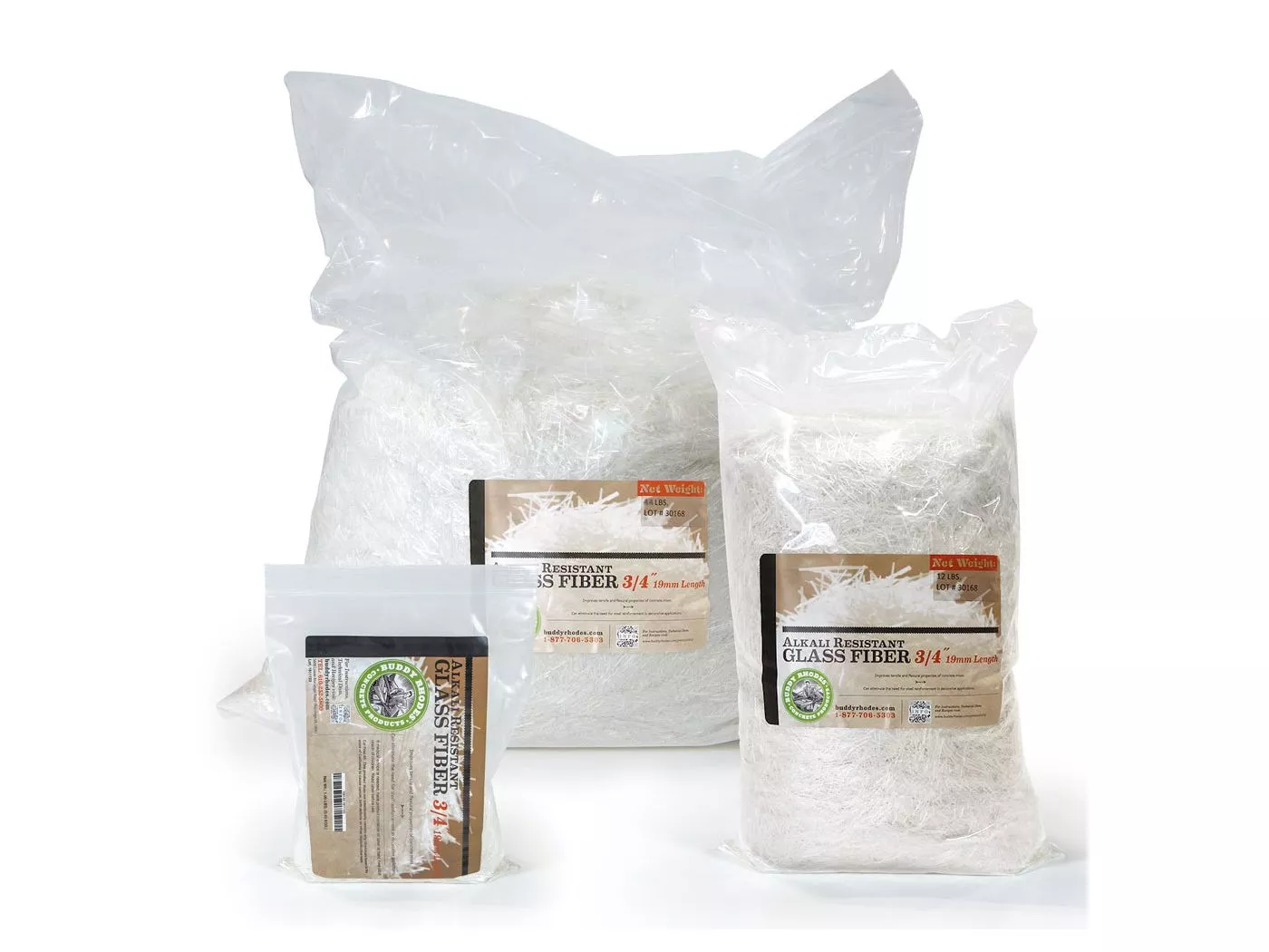 BR A/R GLASS FIBER 19mm