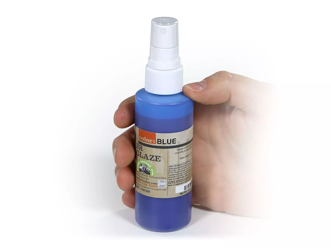 BR GLAZE BLUE/0