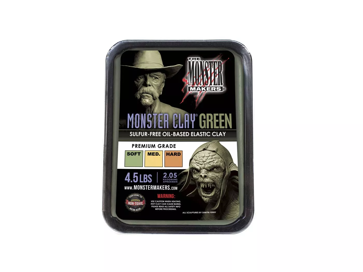 MONSTER CLAY® GREEN/1